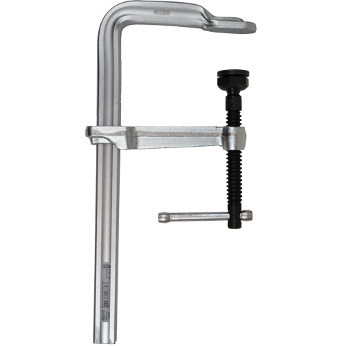 Serre-joints &agrave; barre pour le soudage & la fabrication, 8" (203,2 mm), Force de serrage 660 lb Action Paper