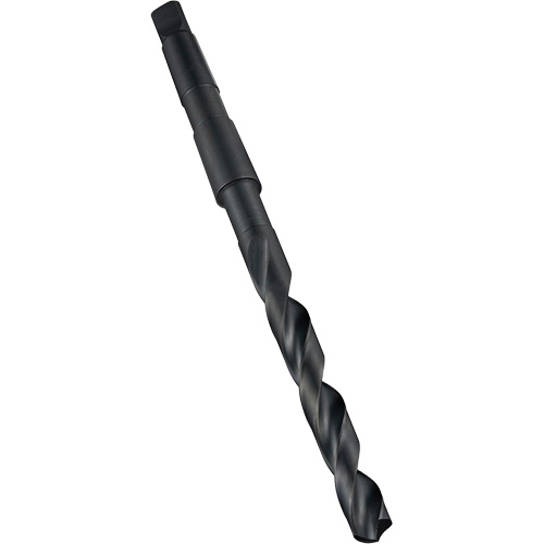 Thinned Point Taper Shank Drill Bit, 23.25 mm, High Speed Steel, 155 mm Flute, 118° Point Action Paper
