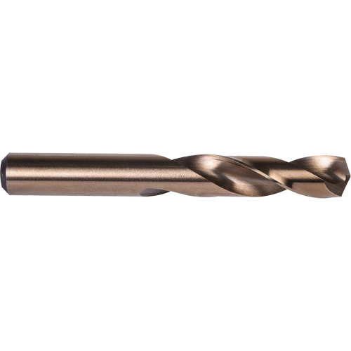 Heavy-Duty Screw Machine Drill Bit, #1, High Speed Cobalt, 1-5/16" Flute, 135° Point Action Paper