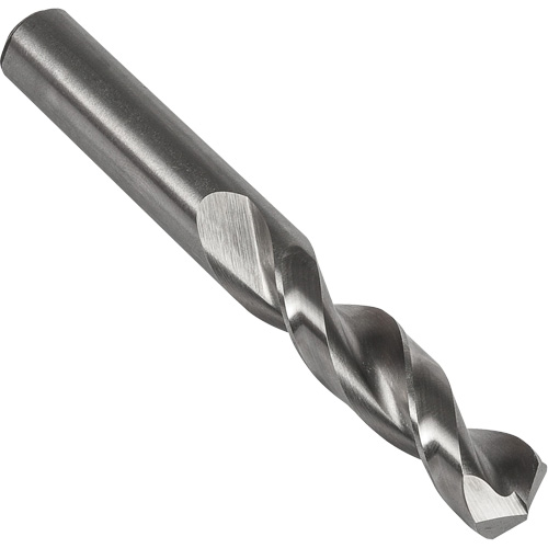 Stub Drill Bit with Parabolic Flutes, #26, High Speed Steel, 1" Flute, 135° Point Action Paper