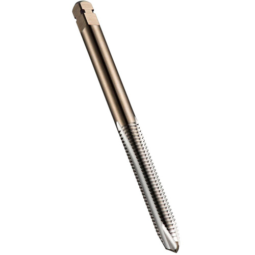 Spiral Point Tap, High Speed Cobalt, M6x1 Thread, 2-1/2" L Action Paper