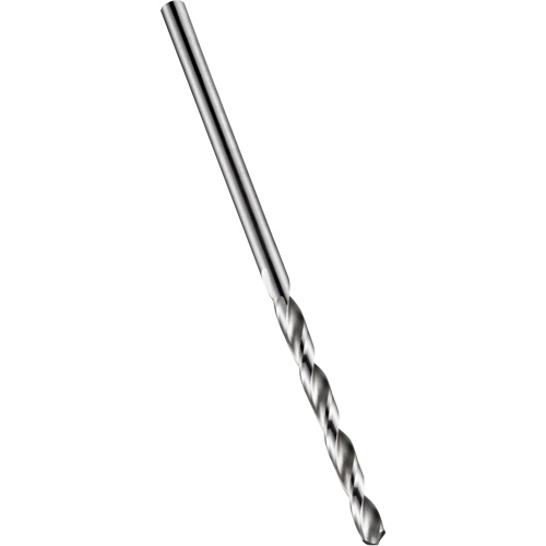 Split Point Jobber Drill Bit, High Speed Steel, 5.5 mm, 93 mm L, 57 mm Flute, 118° Point Angle Action Paper