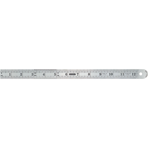 Industrial Precision Flexible Ruler, 13" L, Steel Action Paper