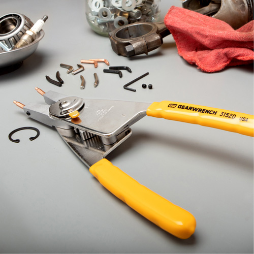 Extra Large Universal Convertible Retaining Ring Pliers Action Paper