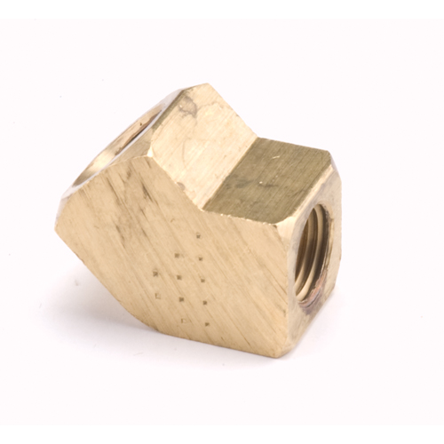Coudes 45° extrud&eacute;s, Laiton, 1/4" Action Paper