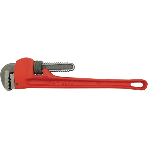 Cl&eacute; &agrave; tuyaux, Cap des m&acirc;choires 2-1/2", Longueur 18", Fini Rev&ecirc;tement en poudre, Prise Aucune Action Paper