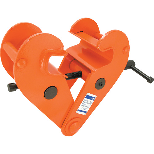 5-Ton Heavy-Duty Beam Clamp with Locking Screw Action Paper