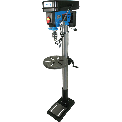 JDP-13F Floor Drill Press, 13-1/4", 5/8" Chuck, 3000 RPM Action Paper