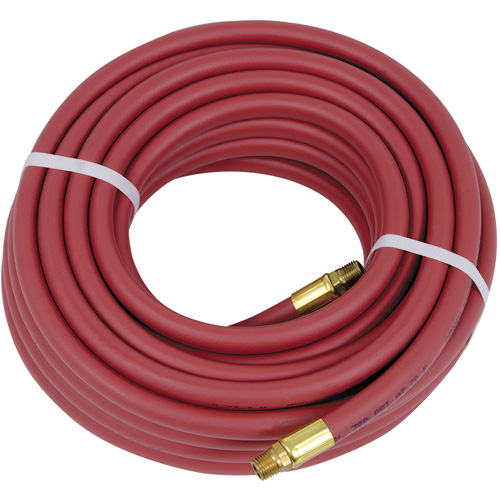 Boyau pneumatique robuste, Air, PVC, 3/8" dia. x 50', 300 psi, 1/4 NPT Action Paper