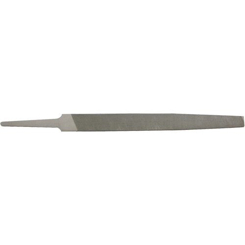 Mill File, Flat, 6", Bastard Action Paper