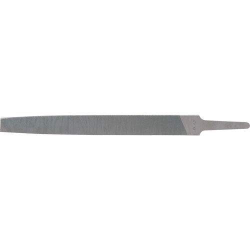 Mill File, Flat, 8", Bastard Action Paper