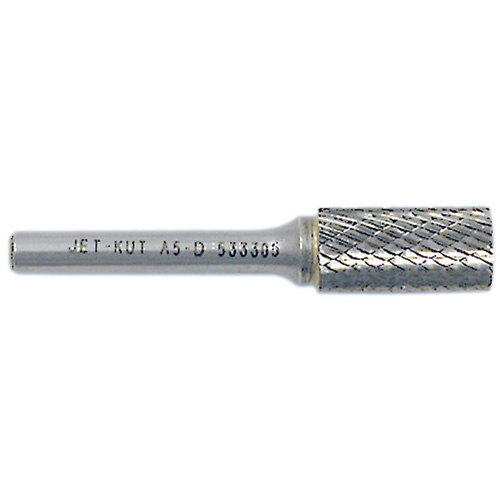 Fraise Cylindrique JET-KUT, 1/2" dia., 1/4" Tige, 1" Prof. de la coupe Action Paper