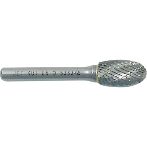 Fraise ovale, 3/8" dia., 1/4" Tige, 3/8" Prof. de la coupe Action Paper