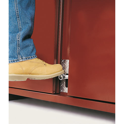 Jobsite Shelf Cabinet, Steel, 47.5 Cubic Feet, Red Action Paper