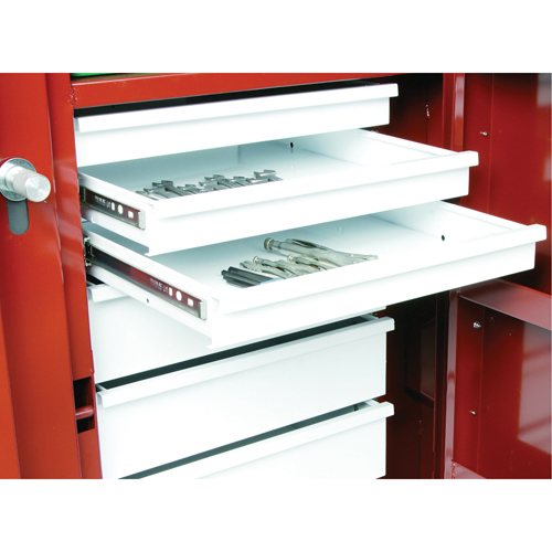 Rolling Work Bench, 49-7/8" W x 40-5/8" H x 26-7/8" D, 24.6 Cubic Feet Capacity Action Paper