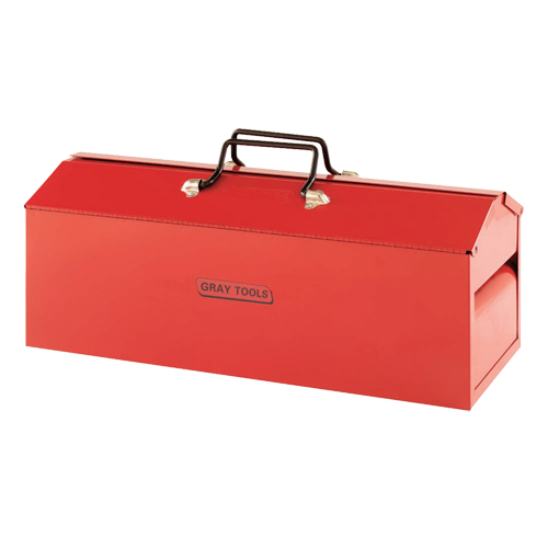 Tool Box, 8-13/20" D x 21-3/10" W x 9" H, Red Action Paper