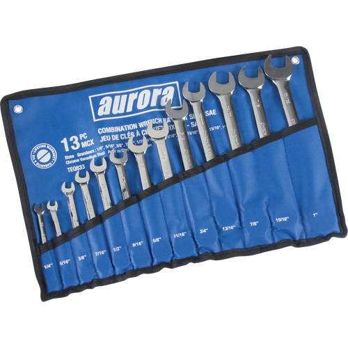 Fixed Head Wrench Set, 13 Pieces, Imperial Action Paper
