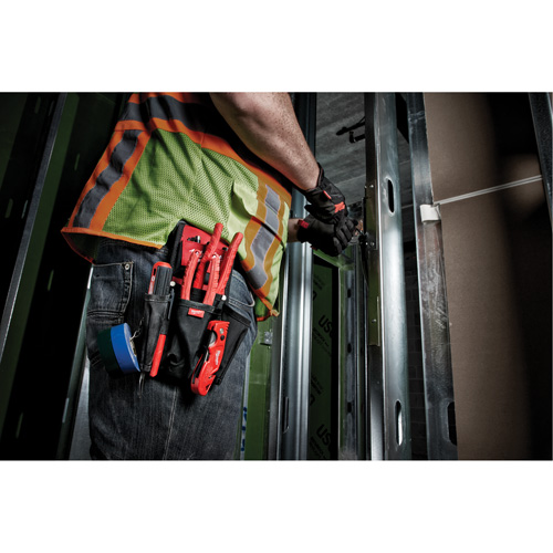 &eacute;tui utilitaire compact, Porte-outil multiple, Nylon, 7 Poches Action Paper