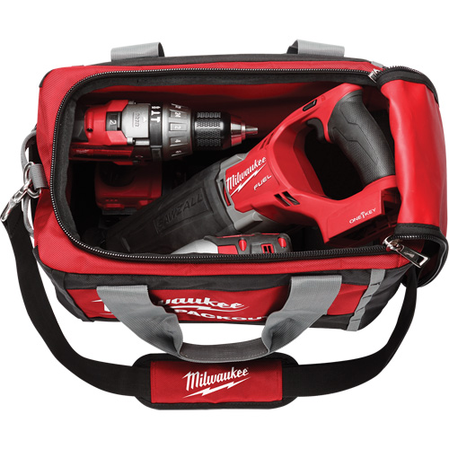 Sacs &agrave; outils Packout, Nylon balistique, 2 pochettes, Noir/Rouge Action Paper