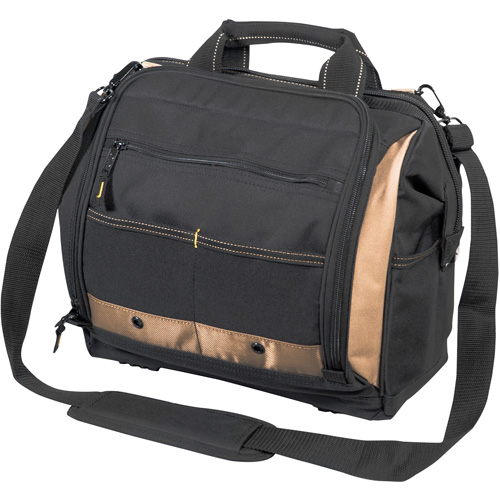 Multi-Compartment Tool Carrier, Polyester, 33 Pockets, Black Action Paper