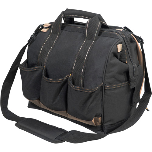 Multi-Compartment Tool Carrier, Polyester, 33 Pockets, Black Action Paper