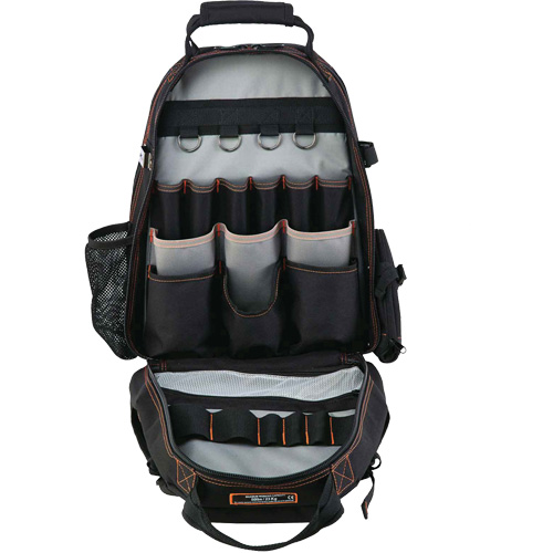 Sac &agrave; dos pour outils 5843 Arsenal, 13-1/2" lo x 8-1/2" la, Noir, Polyester Action Paper