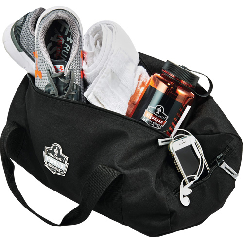 Arsenal&reg; 5020 Duffel Bag, Polyester, 3 Pockets, Black Action Paper