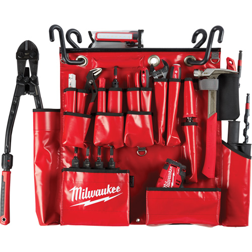 Aerial Tool Apron Action Paper