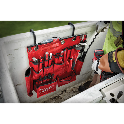 Aerial Tool Apron Action Paper
