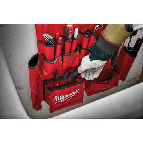 Aerial Tool Apron Action Paper