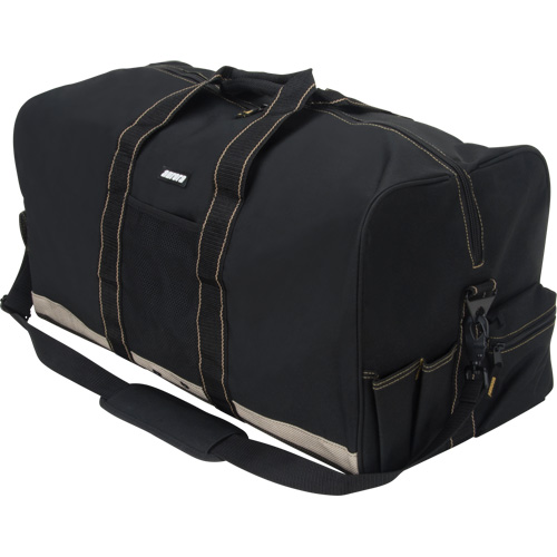 All-Purpose Gear Bag, Polyester, 8 Pockets, Black Action Paper