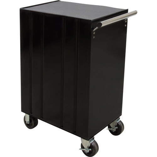 Industrial Tool Cart, 7 Drawers, 27" W x 18-3/4" D x 39" H, Black Action Paper