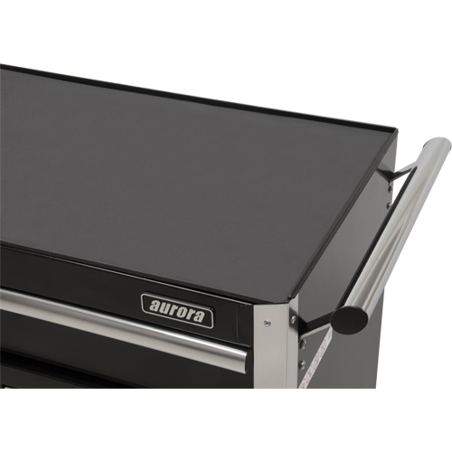 Industrial Tool Cart, 11 Drawers, 41" W x 18-3/4" D x 39-1/3" H, Black Action Paper