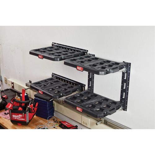 Vertical E-Track for Packout Racking Shelves Action Paper