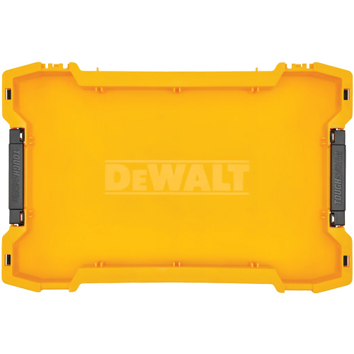 Plateau d'outils peu profond ToughSystem, 18-2/5" x 12" x 2-1/3", Jaune Action Paper