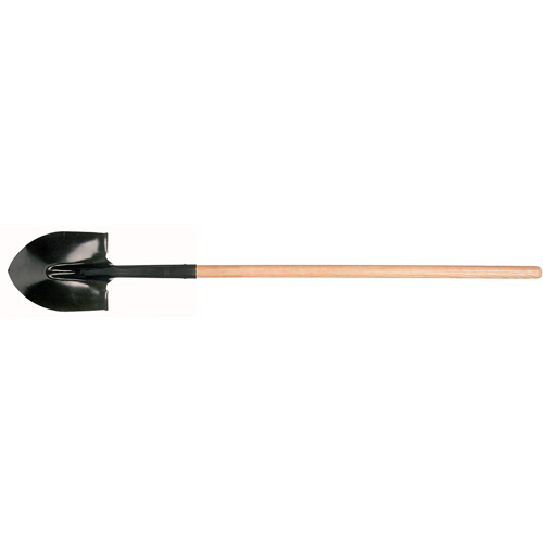 Pelle ronde, Lame Acier durci, Bois dur, Manche Droit Action Paper