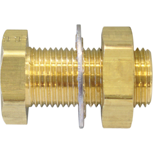 Anchor Coupling, Brass, 3/8" Dia. Action Paper