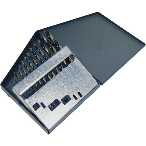 Drill Sets, 13 Pieces, High Speed Steel Action Paper