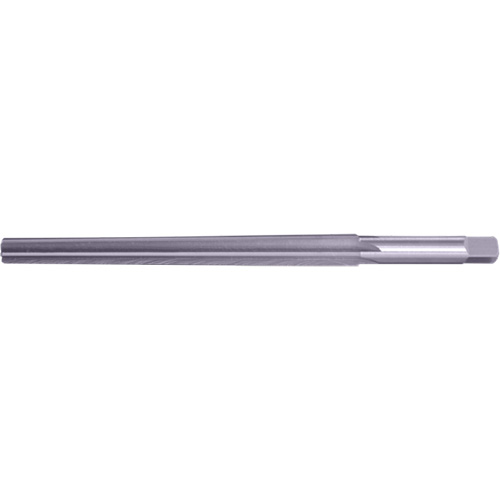 Taper Pin Reamer, #5 Drill, #5/O Reamer, Straight Flute, High Speed Steel, Straight Shank Action Paper