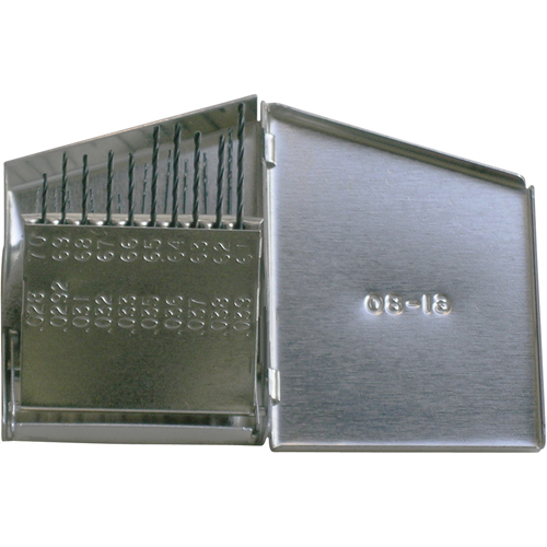 Drill Sets, 20 Pieces, High Speed Steel Action Paper