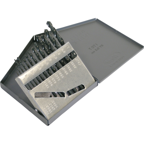 Drill Sets, 13 Pieces, High Speed Steel Action Paper
