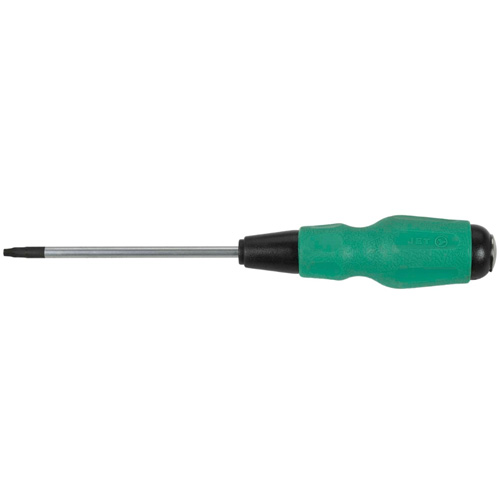 Tournevis carr&eacute; TORQUE DRIVE, Tige de #2, Ronde, 4" lo, Prise en Coussin&eacute;e Action Paper