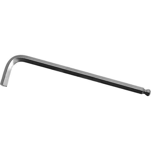 Long Arm Hex Key Wrench, Ball End, 1/8" x L Shape Action Paper