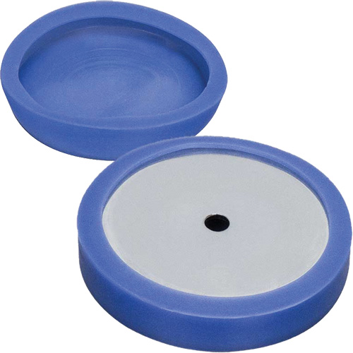 Low Profile Cup Magnets, 1-1/4" Dia., 35 lbs. Pull Action Paper