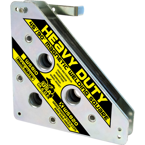 Magnetic Welding Squares, 8" L x 1-1/2" W x 8" H, 325 lbs. Action Paper