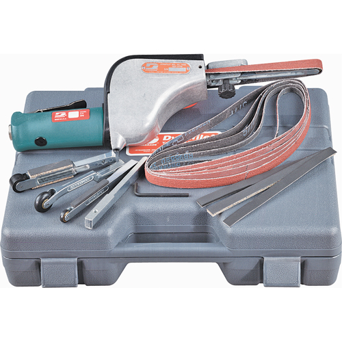 Dynafile&reg; Abrasive Belt Machines, 1/8" - 1/2", 1/4" NPTF Action Paper