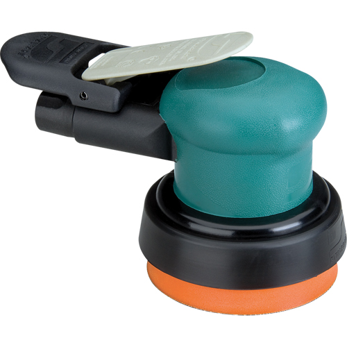3 1/2" Non-Vacuum Dynorbital-Spirit Random Orbital Sanders, 3-1/2" Dia., 1/4" NPT Inlet, 12000 RPM Action Paper