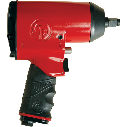 Impact Wrench, 1/2" Drive, 1/4" NPT Air Inlet, 6400 No Load RPM Action Paper