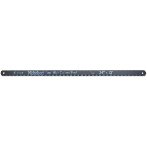 Replacement Shatterproof Hacksaw Blade, Carbon, 10" L, 18 TPI Action Paper