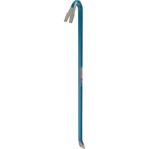 Gooseneck Wrecking Bar, 5/8" Width, 18" Length Action Paper